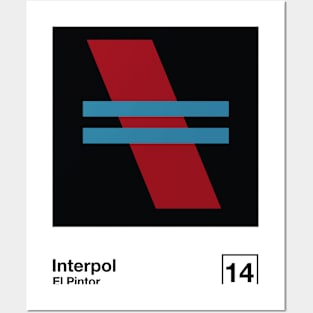 El Pintor / Minimalist Style Graphic Artowrk Design Posters and Art